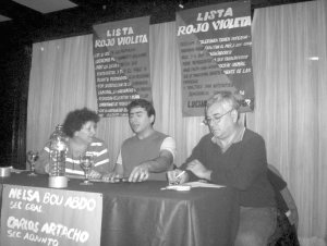 Nelsa Bou Abdo, Carlos Artacho y H&eacute;ctor Maldonado
