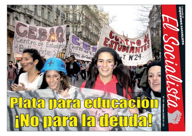 Tapa de El Socialista