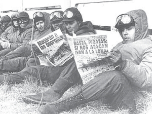 Soldados argentinos en Malvinas