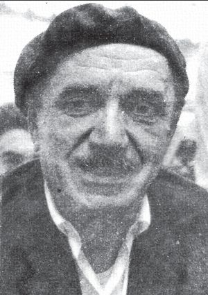 Mateo Fossa, una de sus ltimas fotos, 1973