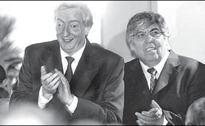 Kirchner y Moyano no quieren echar atrs las leyes de los 90