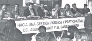 Mesa del Encuentro que integr Olivero en Uruguay