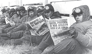 Soldados en las Islas Malvinas, 1982
