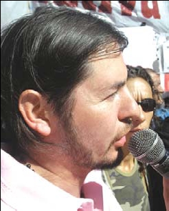 Pedro Muoz, ADOSAC (Santa Cruz) candidato a la Secretara General por la lista Lila