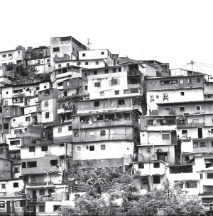 Caracas. Petare: uno de los barrios populares chavistas donde fue ampliamente rechazada la reforma constitucional.