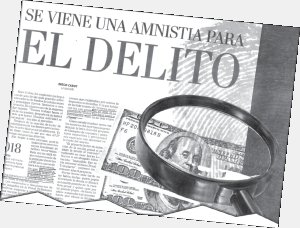 Facsmil diario La Nacin 30/11/08