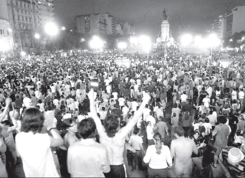 19 de diciembre de 2001. Plaza Congreso