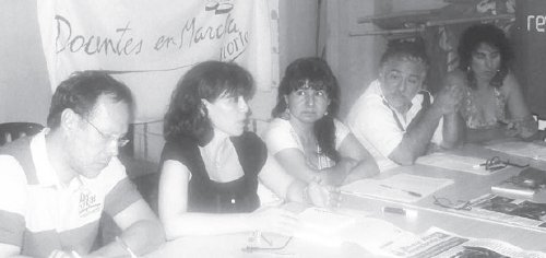 Guillermo Snchez, Adriana Astolfo, Graciela Caldern, Jorge Adaro y Anglica Lagunas
