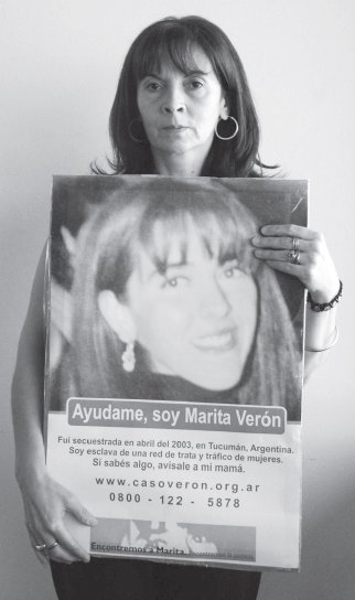 La madre de Marita, Susana Trimarco, en su lucha incansable por el castigo a los culpables