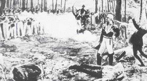 Fusilamiento del Virrey Liniers ordenado por Mariano Moreno y ejecutado bajo las rdenes de Castelli