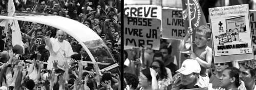 El viaje del Papa es para intentar frenar la rebelda de millones de jvenes y dems sectores populares del Brasil
