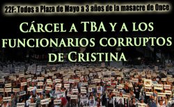  A 3 años de la masacre no hay nadie preso. Hay que terminar con la impunidad