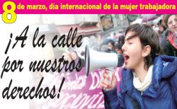 Hoy 18hs marcha unitaria por el Día Internacional de la Mujer Trabajadora