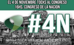 Vamos por "educación sexual para decidir, anticoncepotivos para no abortar y aborto legal para no morir".