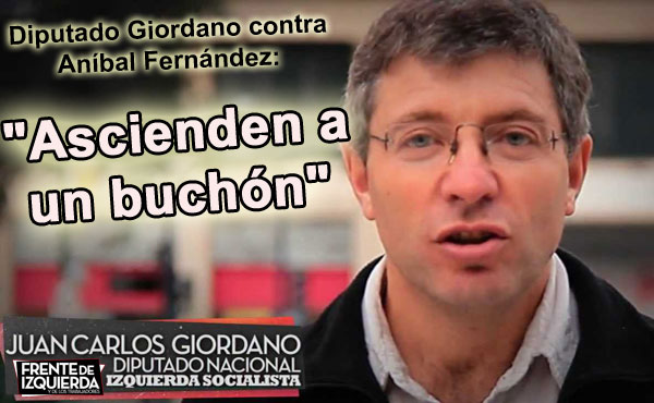  Su actual designación muestra que Cristina Kirchner quiere gente ´leal´ para seguir en la tarea de criminalizar la protesta y perseguir a los que luchan.