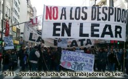  Para que entren todos los despedidos es necesaria la más amplia unidad de todos los trabajadores, por eso vamos a ser parte de esta nueva jornada de lucha