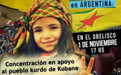 Este sábado se llevará a cabo la denominada "Marcha Global contra el Estado Islámico-Por Kobane-Por la Humanidad"