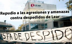 Repudiamos enérgicamente este accionar intimidatorio que está inscripto en la criminalización de la protesta, las patotas de la burocracia sindical del Smata y el cobijamiento que le da el gobierno de la provincia de Scioli y el nacional de Cristina a estos hechos con el fin de frenar los reclamos.