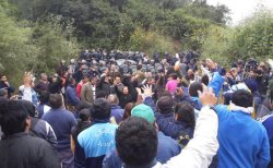 Exigimos la anulación de las imputaciones a los dirigentes de la toma y la entrega inmediata de tierras y viviendas a las familias necesitadas que hace un año y medio reciben solo promesas vacías