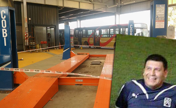 Hoy viernes 9 de septiembre falleció el compañero David Ramallo, mecánico de la Línea 60 en la cabecera de Barracas, aplastado por un autoelevador defectuoso. 