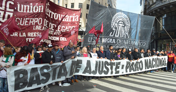 Plenario Sindical en apoyo al FIT