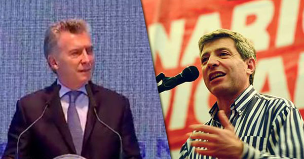 El Diputado Nacional de Izquierda Socialista en el Frente de Izquierda, Juan Carlos Giordano, quien renovó su banca en las pasadas elecciones, criticó duramente las reformas anunciadas por Macri y anunció la tajante oposición del Frente de Izquierda.