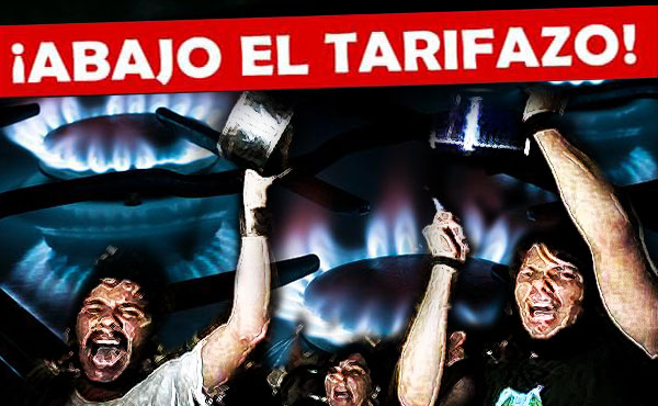 Llamamos a participar del cacerolazo de hoy en todos los puntos del país contra el brutal tarifazo de Macri. Las facturas son impagables y lo seguirán siendo aún con el tope de 400% fijado por el gobierno nacional. Exigimos retrotraer los valores al 10 de diciembre de 2015.