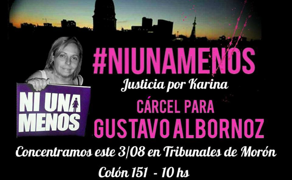 Juan Carlos Giordano acompañará a Karina Abregú en nueva audiencia contra el femicida Albornoz