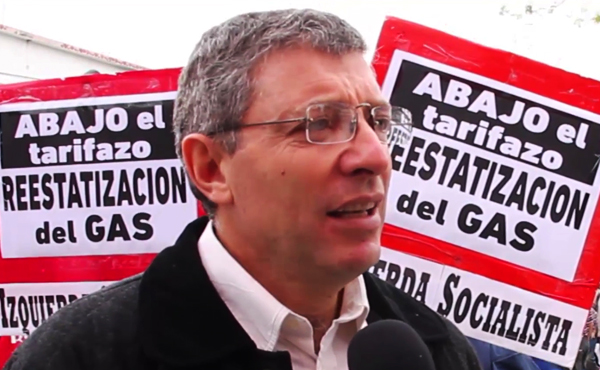 La izquierda expresó su posición en la audiencia pública por las tarifas de gas. Por nuestro partido hicieron uso de la palabra Juan Carlos Giordano, José Castillo y Ezequiel Peressini.