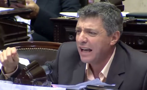 Juan Carlos Giordano, flamante diputado nacional de Izquierda Socialista por el Frente de Izquierda