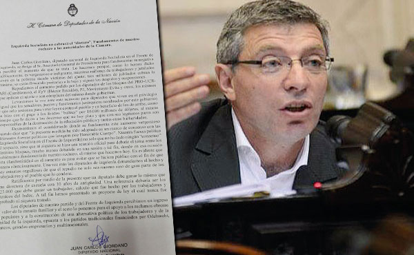 Fundamentos de nuestro  rechazo a las autoridades de la Cámara