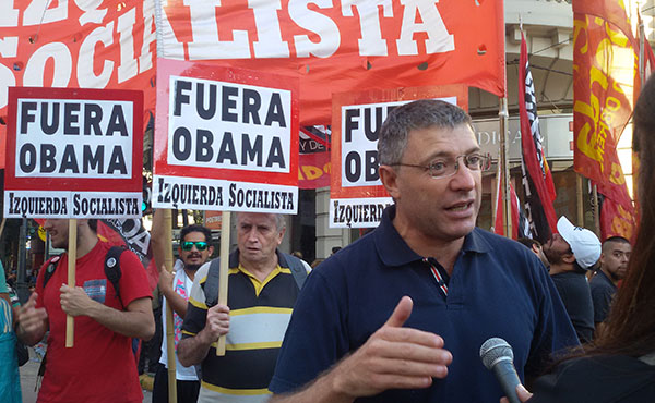 Mañana seremos miles y miles en las calles y plazas de todo el país para reclamar fuera Obama, no al pago de la deuda externa, contra el ajuste de Macri y contra la impunidad de ayer que continúa hoy.