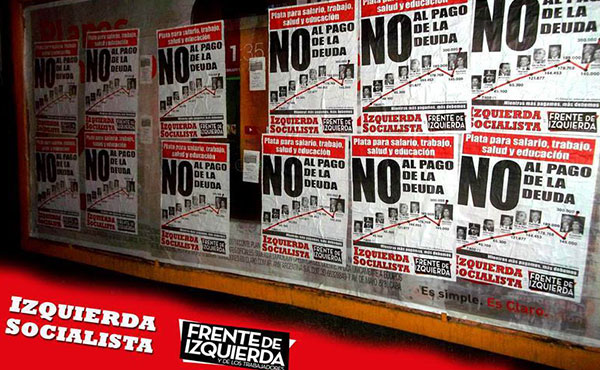 Desde Izquierda Socialista llamamos a no pagar nada, ni a los buitres ni al conjunto de una deuda ilegítima y fraudulenta.