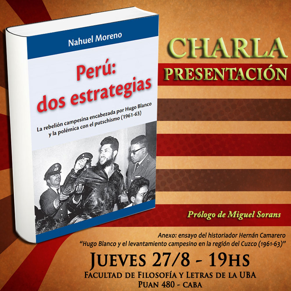 Charla presentación del libro "Perú: dos estrategias"