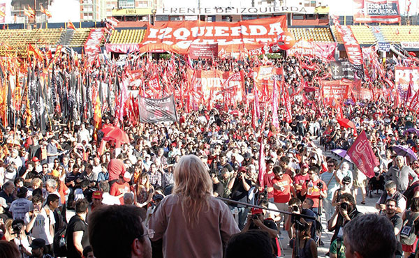 Atlanta se llenó de luchadores en el masivo acto del Frente de Izquierda
