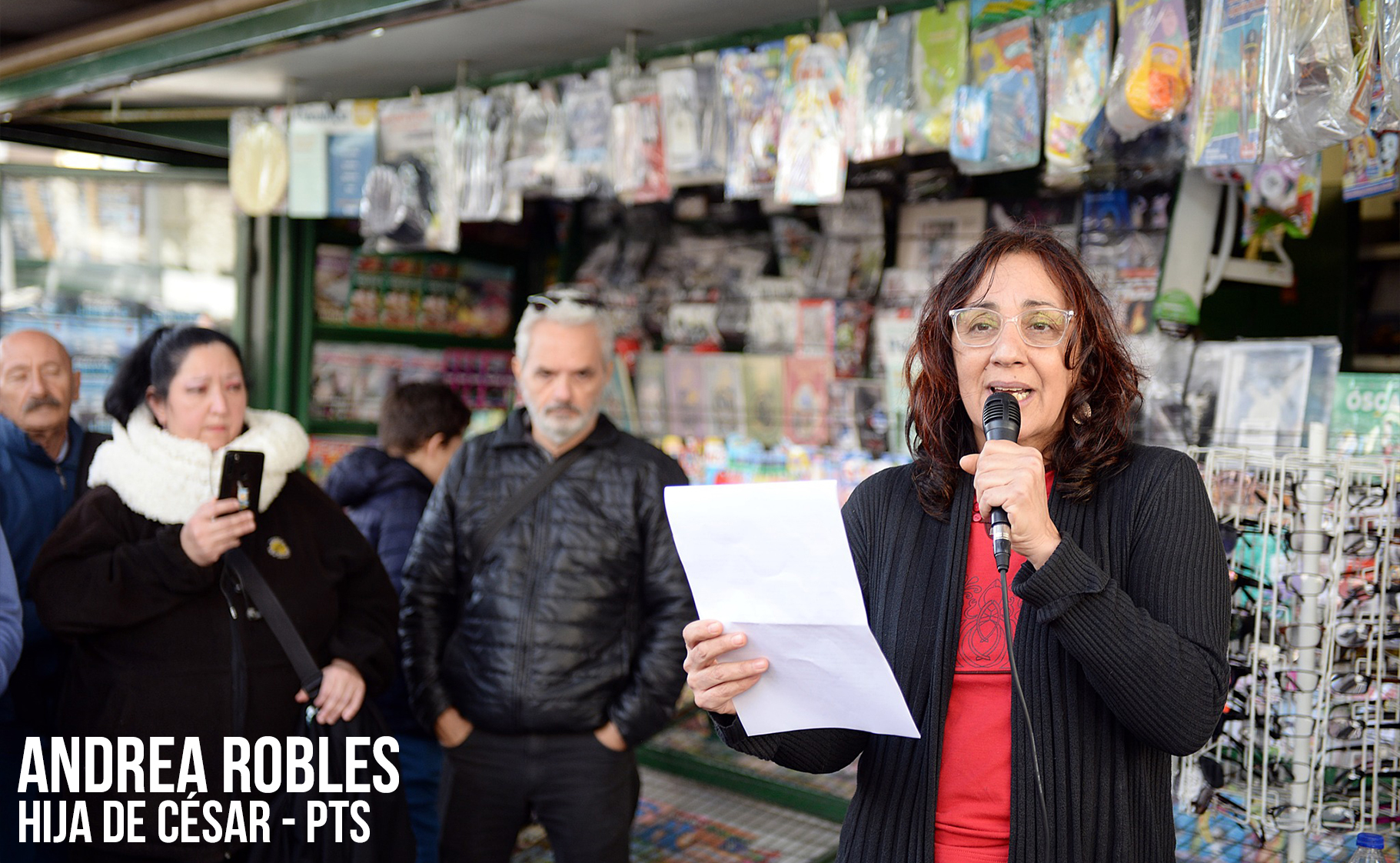 Emotivo homenaje al compañero César Robles del glorioso PST