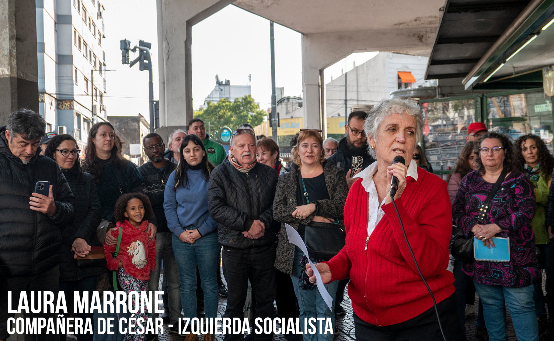 Emotivo homenaje al compañero César Robles del glorioso PST