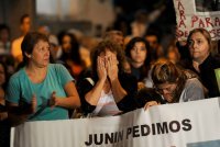 Miles marcharon contra la inseguridad culpando a la policía y a la Intendencia.