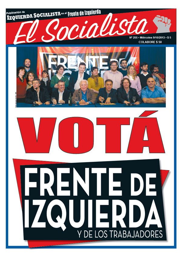 Editorial: ¿En manos de Boudou? ¡Votá al Frente de Izquierda!