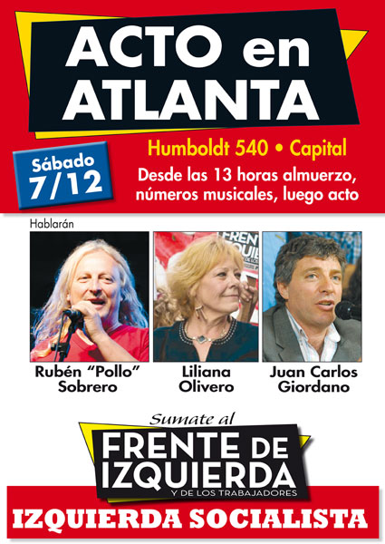 Un acto para festejar el gran logro de haber llegado al Congreso nacional