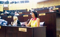 Angélica Lagunas Dipuatada provincial de Neuqén por el Frente de Izquierda