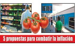 5 propuestas para combatir la inflación