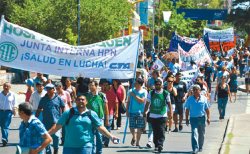 Neuquén: trabajadores de la salud en lucha.