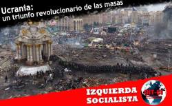 Las masas radicalizadas tiraron abajo al dictador pro ruso. La lucha continúa.