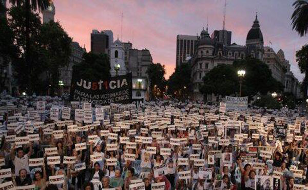 18/03: comienza el juicio por la masacre de Once ¡Cárcel a los verdaderos culpables!
