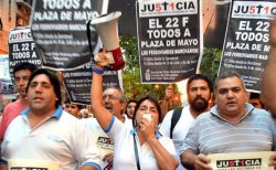 Miles marchamos el 22F exigiendo justicia. Acompañemos ahora nuevamente a los familiares Foto