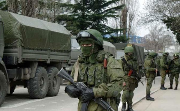 Fuera las tropas rusas de Crimea!!!