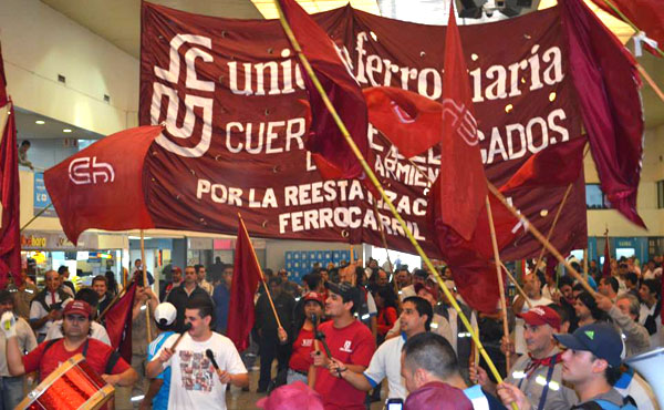 Los ferroviarios luchan por una verdadera reestatización bajo gestión de trabajadores y usuarios