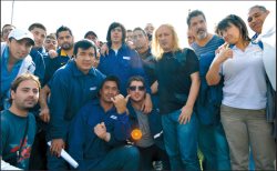 Los Ferroviarios del Sarmiento solidarizándose con los trabajadores de Gestamp