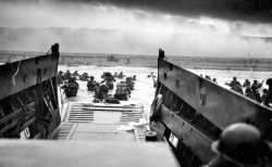 Decenas de miles de soldados desembarcaron en ese enorme operativo bélico